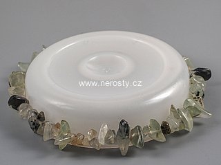 prehnite, bracelet