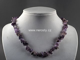 amethyst, necklace