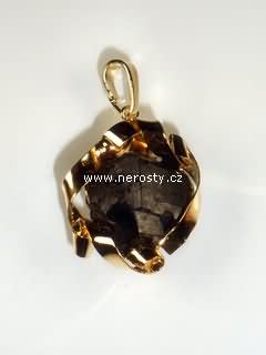 garnet, pendant