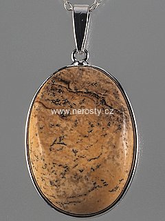 jasper, pendant