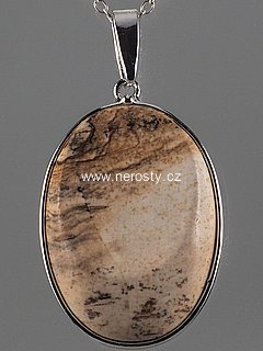 jasper, pendant