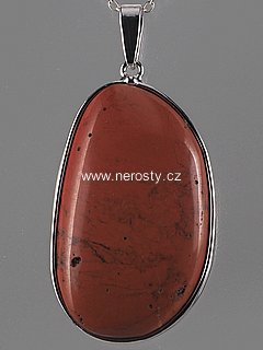 jasper, pendant