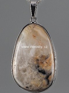 agate, pendant