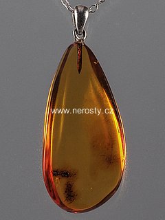 amber, pendant