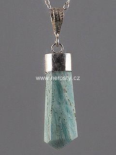 aquamarine, pendant