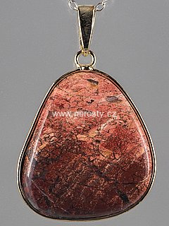 jasper, pendant