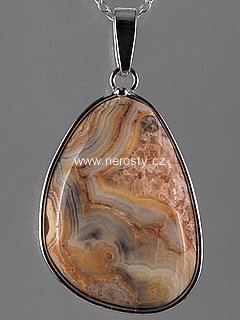 agate, pendant