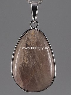 lepidolite, pendant