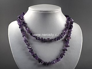 amethyst, necklace