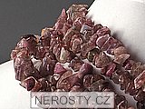 rubelite, chip necklace