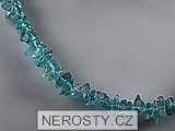 apatite, chip necklace