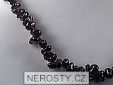 almandine, necklace