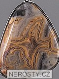 agate, pendant