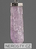 kunzite, pendant