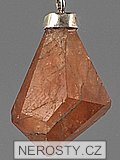 garnet, pendant