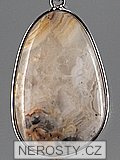 agate, pendant