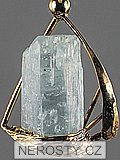 aquamarine, pendant