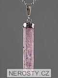 kunzite, pendant