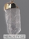 rock crystal, pendant