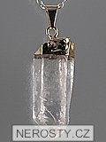 rock crystal, pendant