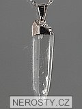 rock crystal, pendant