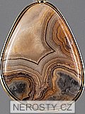 agate, pendant