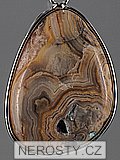 agate, pendant