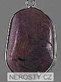 ruby, pendant