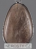 lepidolite, pendant