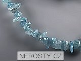 aquamarine, necklace